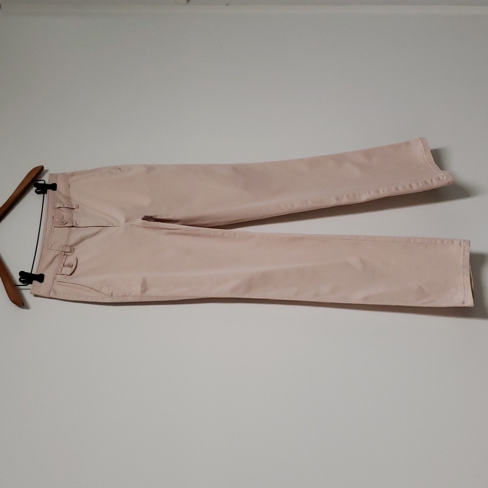 Pink chino straight-leg pants low/mid rise‎ - Picture 2 of 13